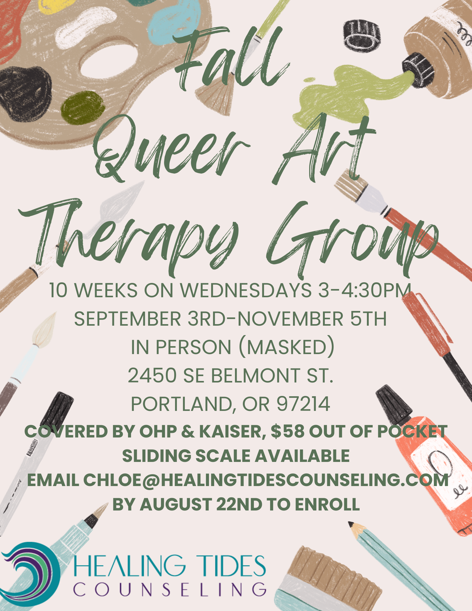 Art Therapy Group HTC Sept-Nov 2025 Art Therapy Group HTC Sept-Nov 2025